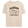 T-Shirt Beige Garçon Teddy Smith Tshade