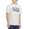 T-shirt Blanc Garçon Jack & Jones Corp Splash