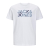 T-shirt Blanc Garçon Jack & Jones Corp Splash