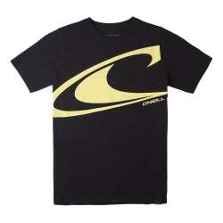 T-shirt Noir Garçon O'Neill Rutile Wave