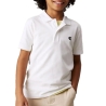 Polo Blanc Garçon Calvin Klein Jeans Essential IB0IB02486