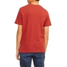 T-shirt Rouge Garçon Jack & Jones Logo 12258876