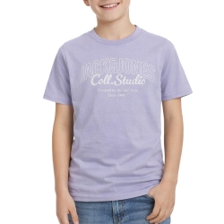 T-Shirt Violet Garçon Jack & Jones Koto