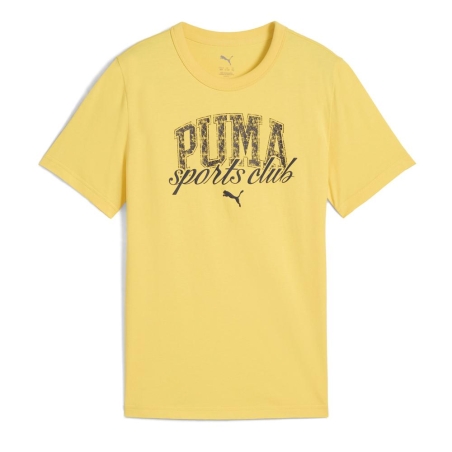 T-shirt Jaune Garçon Puma Class Graphic