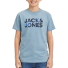 T-shirts Bleu Garçon Jack & Jones Corp Splash