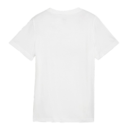 T-shirt Blanc Garçon Puma Power Graphic