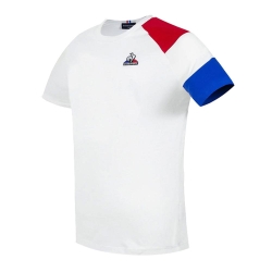 T-Shirt Blanc Garçon Le Coq Sportif Bat N°2