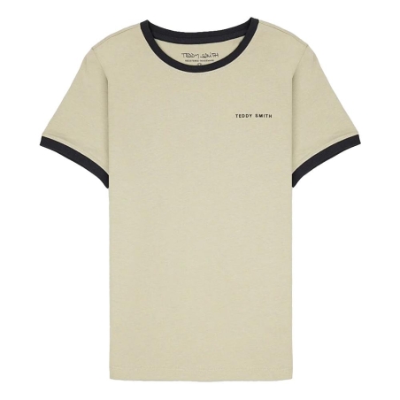 T-shirt Beige Garçon Teddy Smith 61007493D