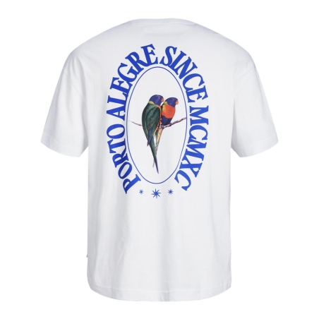 T-shirt Blanc Garçon Jack & Jones Konos