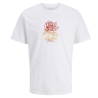 T-Shirt Blanc Noir Jack & Jones Joralmeria
