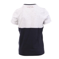 T-shirt Marine/Gris Garçon Teddy Smith Gordon