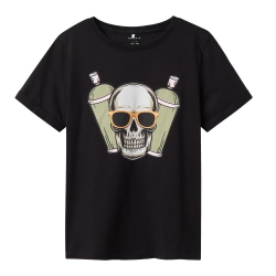 T-shirt Noir Garçon Name It Tantan