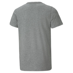 T-Shirt gris garçon Puma ESS Logo Tee