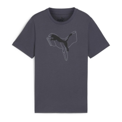 T-shirt Gris Garçon Puma Graphi