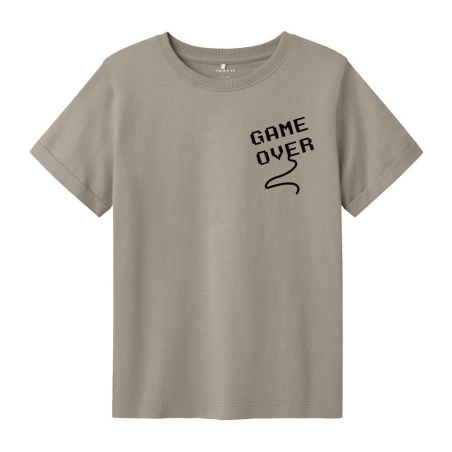 T-shirt Beige Garçon Name It Bachon