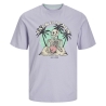 T-shirt Violet Garçon Jack & Jones Elijah 12269825