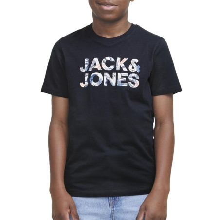 T-Shirt Marine Garçon Jack & Jones 12268854