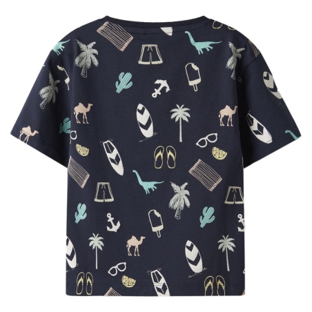 T-Shirt Marine Garçon Name it Jer