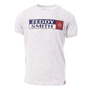 T-shirt Bleu Gris enfant Teddy Smith Tozo