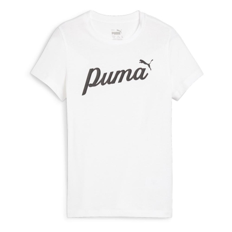 T-shirt Blanc Garçon/Fille Puma 679402