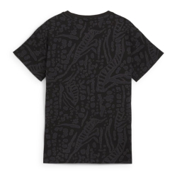 T-shirt Noir Garçon Puma Hypernatu