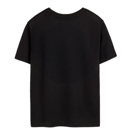 T-shirt Noir Chiné Garçon Teddy Smith 61007414D
