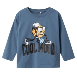 T-Shirt Manches Longues Bleu Name it China
