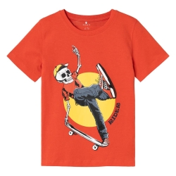 T-shirt Rouge Garçon Name It Nathi