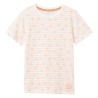 T-shirt Blanc/Orange Garçon Name It Kent
