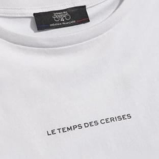 T-shirt Blanc Fille Le Temps Des Cerises Catigi