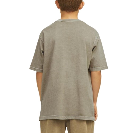 T-shirt Kaki Garçon Jack & Jones Sage