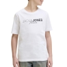 T-Shirt Blanc Garçon Jack & Jones Blaneo