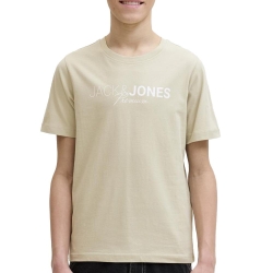 T-Shirt Beige Garçon Jack & Jones Blaneo