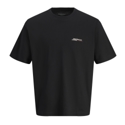T-Shirt Noir Garçon Jack & Jones Slington