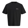 T-Shirt Noir Garçon Jack & Jones Slington