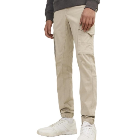Pantalon Cargo Beige Garçon Jack & Jones Paul 12193900