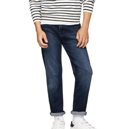 Jeans Regular Bleu Garçon Tommy Hilfiger Skater