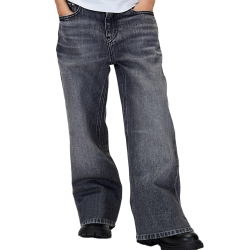 Jean Baggy Gris Garçon Calvin Klein Jeans Skater