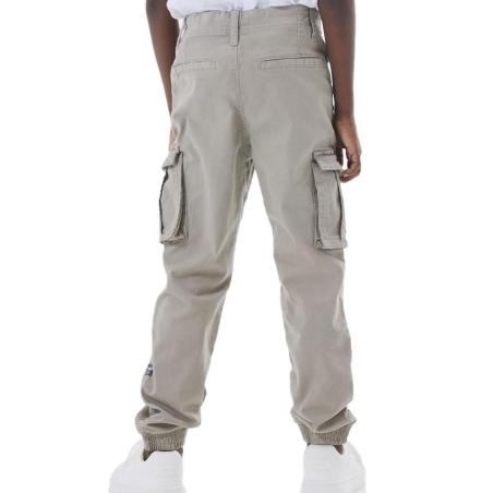 Pantalon Cargo Gris Clair Garçon Name it Cargo