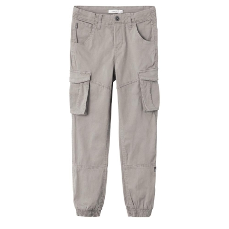 Pantalon Cargo Gris Clair Garçon Name it Cargo
