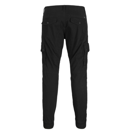 Pantalon Cargo Noir fluide Garçon Jack & Jones Paul 111