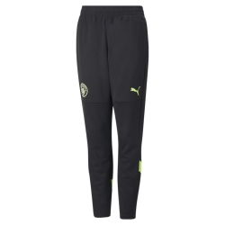 Manchester City Pantalon d'entraînement de football Noir Garçon Manchester 2022/2023