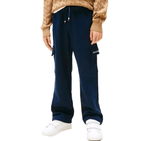 Jogging Marine Garçon Tommy Hilfiger U Monotype
