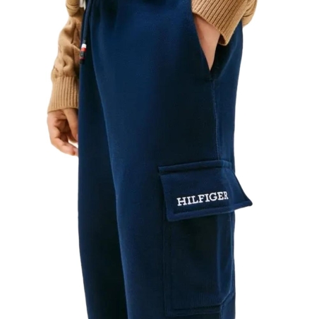 Jogging Marine Garçon Tommy Hilfiger U Monotype