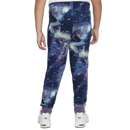 Jogging Marine/Violet Garçon Nike Club