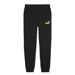 Jogging Noir/Vert Garçon Puma Essential5