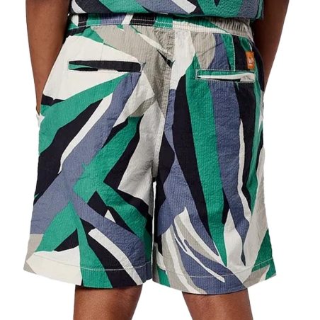 Short Beige/Bleu/Vert Garçon Kaporal Oben