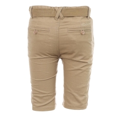 Short Beige Garçon Redskins Chino