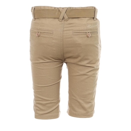 Short Beige Garçon Redskins Chino