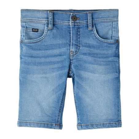 Short en Jean Bleu Clair Garçon Name it Sofus
